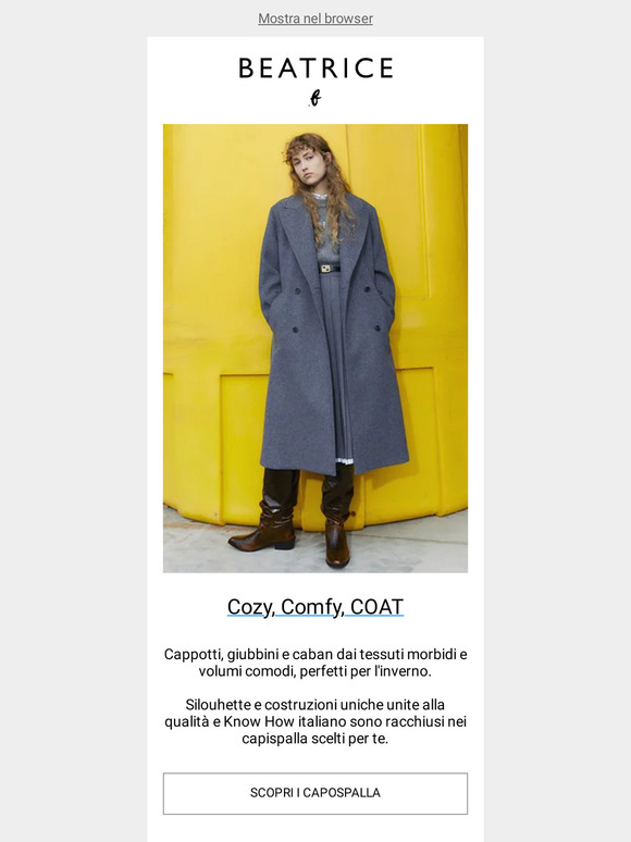 Cozy, Comfy, COAT