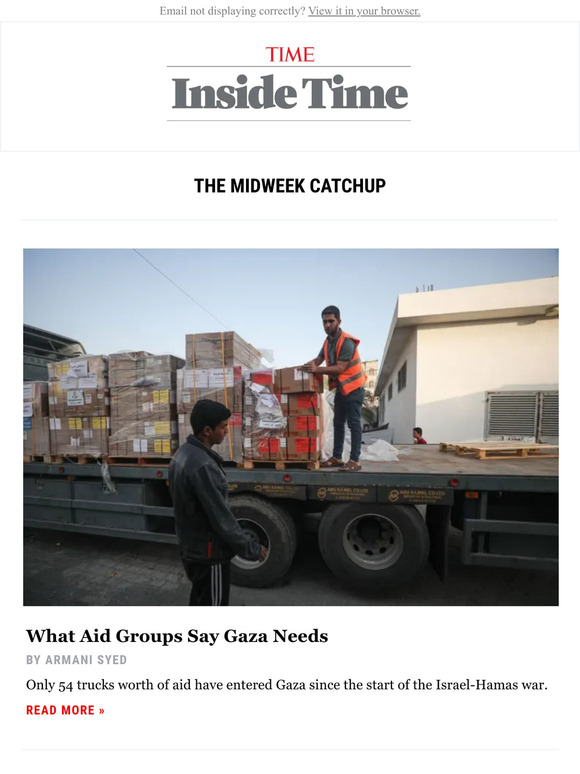 What aid groups say Gaza needs