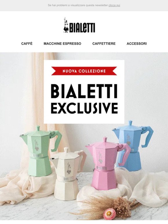 Bialetti Shop: Gioia, la nuova macchina espresso Bialetti