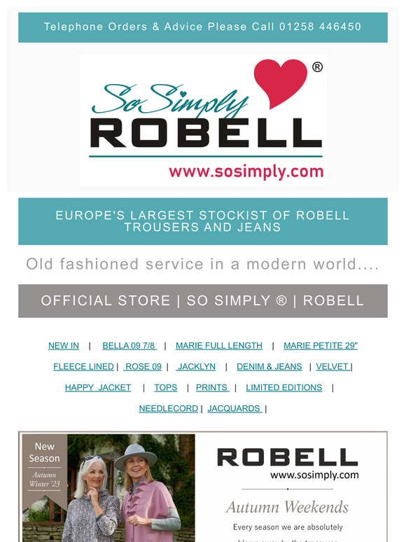 🍂🍃 Autumn Weekends | ROBELL ® | Official Site