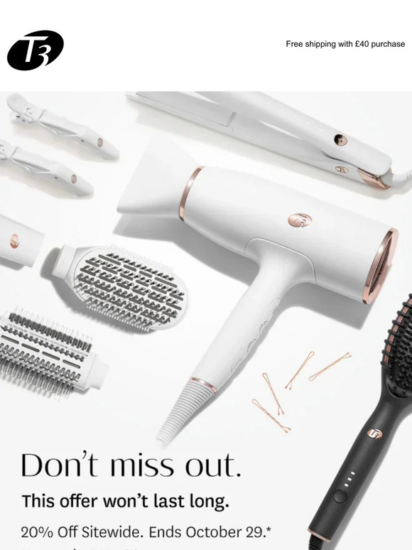 20% off everything ends soon