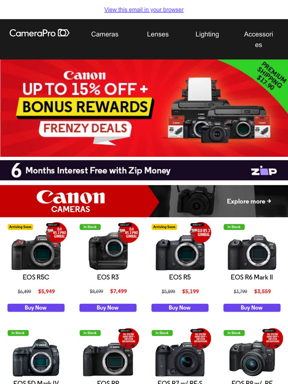 📷 Snap Up Big Savings on Canon Gear Before It's Too Late! 🚨