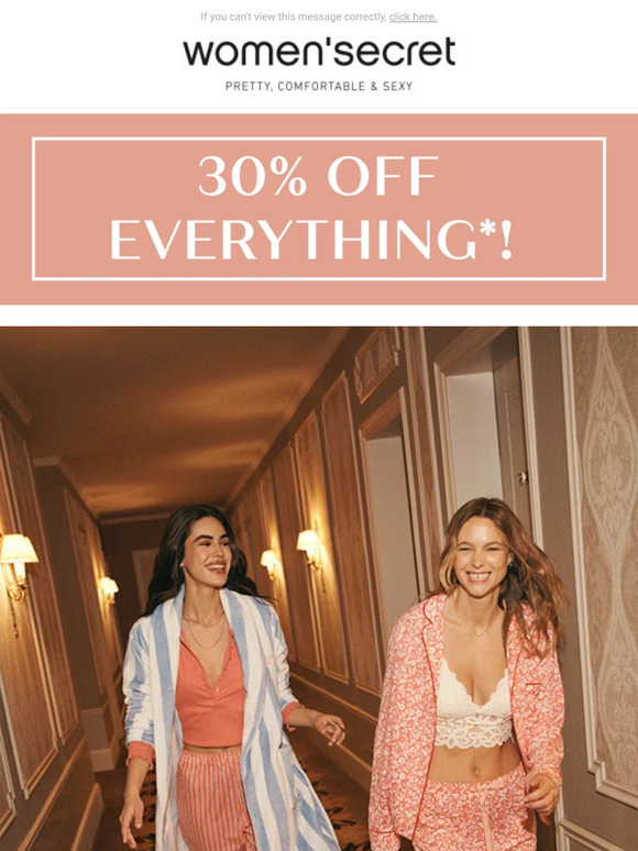 💥30% off EVERYTHING💥 Your favourites, now with a discount 😉