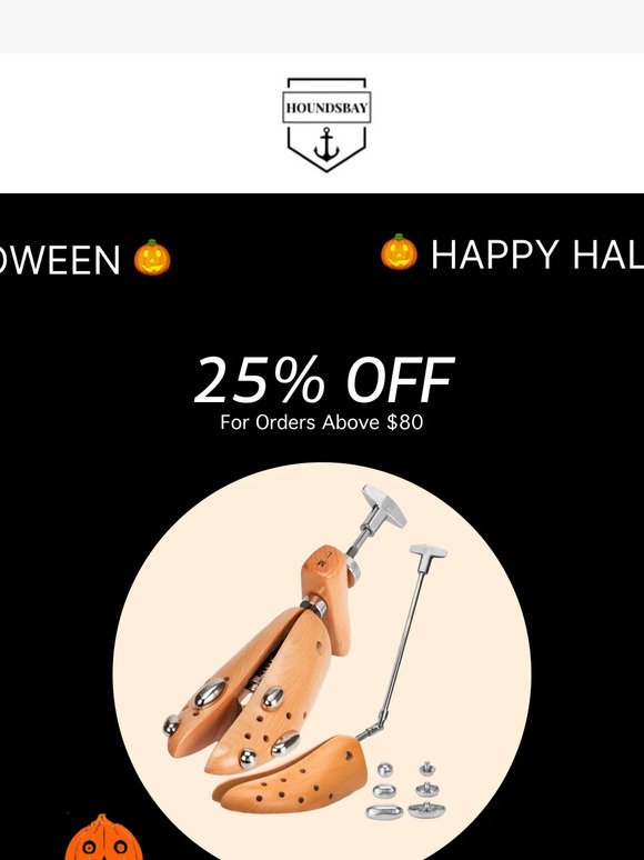 25% OFF for this Halloween 🎃