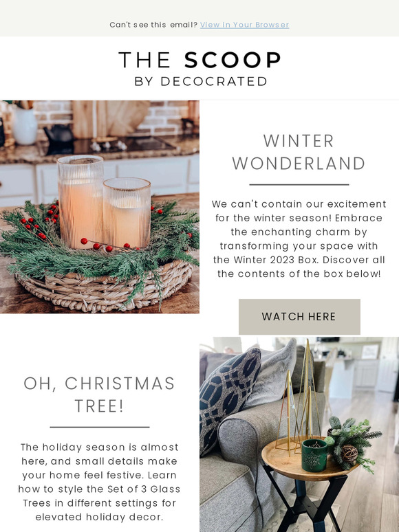Preparing our Winter Wonderland☃️