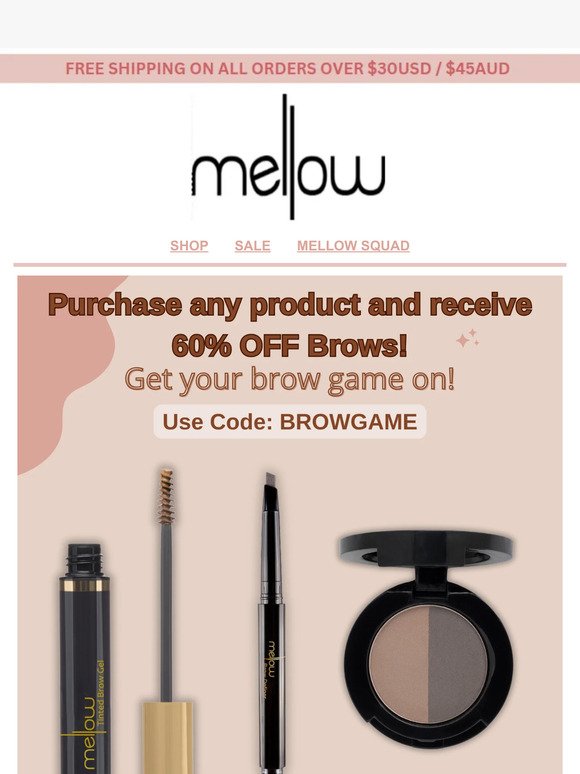 Good Brows are 60% OFF babe... Limited Time Offer