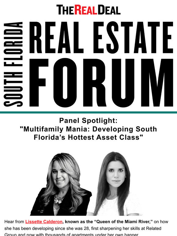 Therealdeal: Multifamily Mania: Top Developers On Miami's Hottest Asset ...