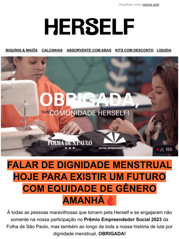 Obrigada, comunidade Herself! 🩸