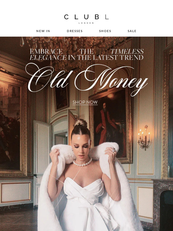 Club L London Dress Code Old Money Milled