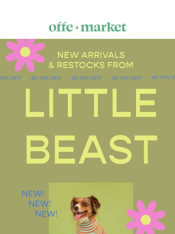 ✨ Little Beast restock + new arrivals ✨