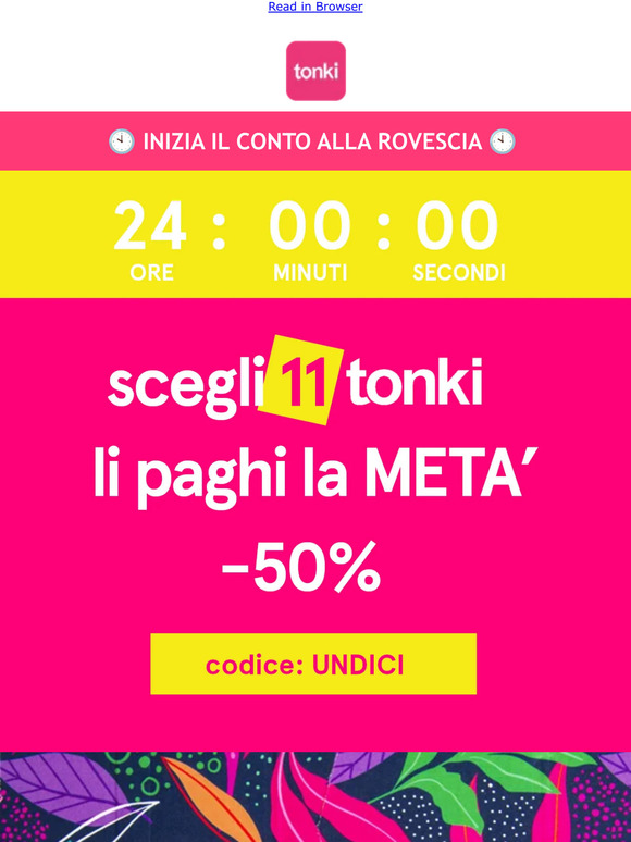 ⏰ Inizia il conto alla rovescia! ⏰
