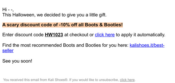 🎃 Scary Discount