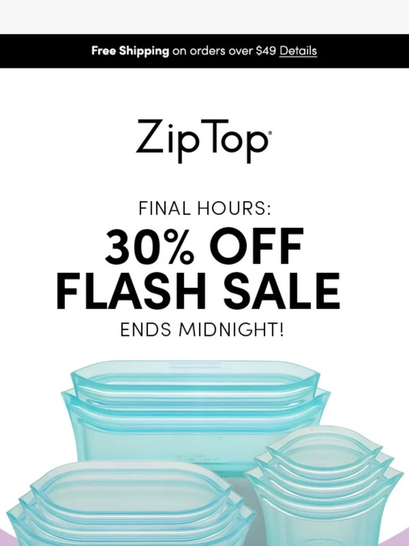 Final Hours: 30% OFF Flash Sale Ends MIDNIGHT! 🕛