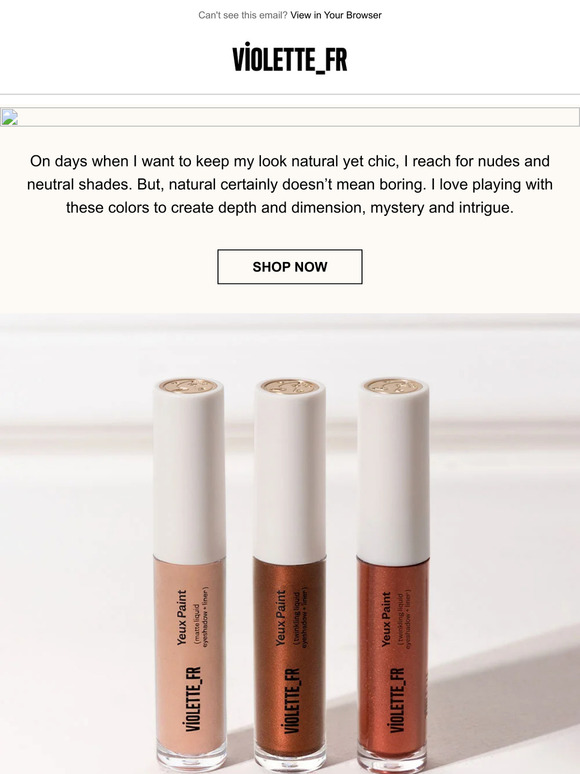 VIOLETTE_FR: A guide to nudes & neutrals | Milled