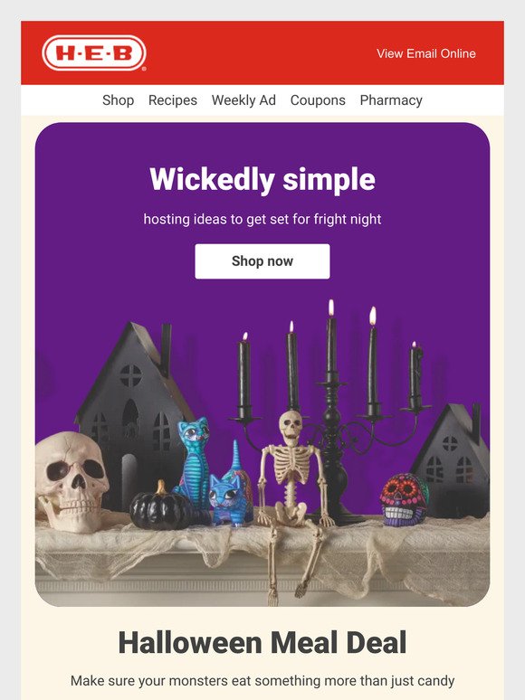 Find hassle-free Halloween hosting ideas and spooky savings