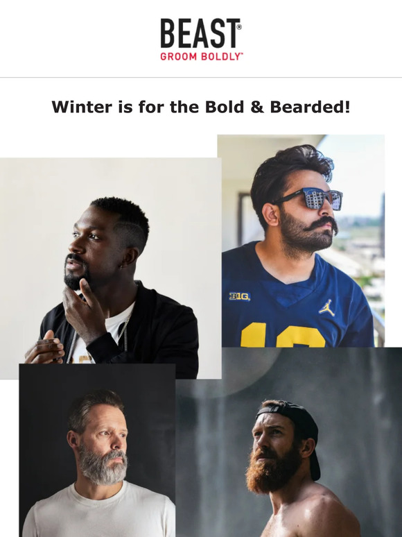 Winter is for the Bold & Bearded