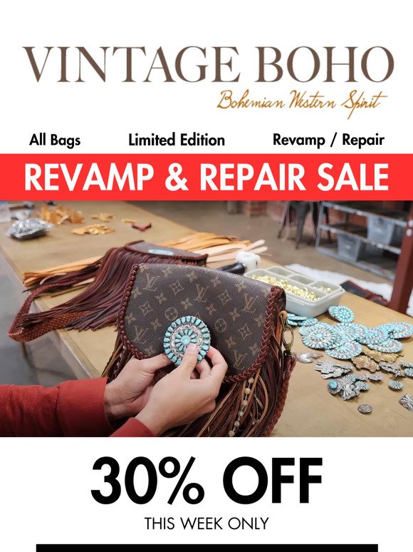 Louis Vuitton, Bags, Authentic Louis Vuitton Bag Vintage Boho Revamp