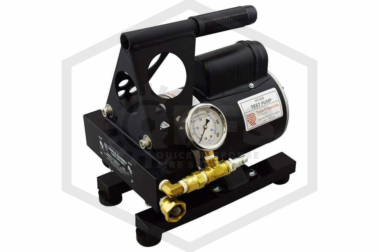 Image of Triple R Specialty® HT-90E | Hydrostatic Test Pump | 3.0 GPM / 300 PSI / 1/2 HP Ball Bearing Motor