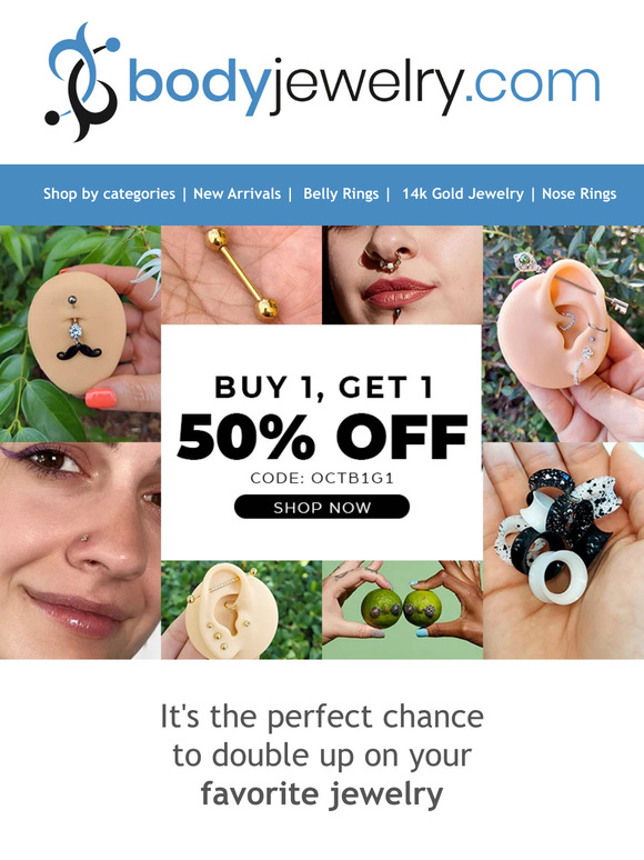 Buy 1 Get 1 50% oFF