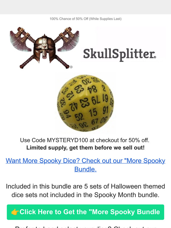 Giff 5e — SkullSplitter Dice