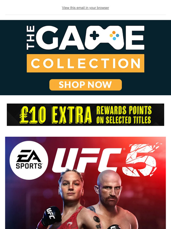 The Game Collection NOW SHIPPING! UFC 5 Milled