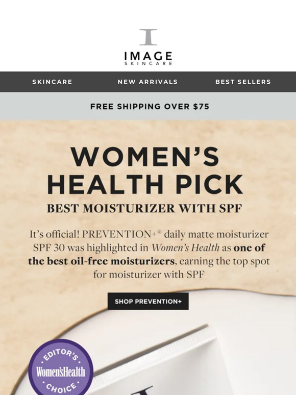 Image Skincare 🏆 Women’s Health Editor’s Choice Best Moisturizer with