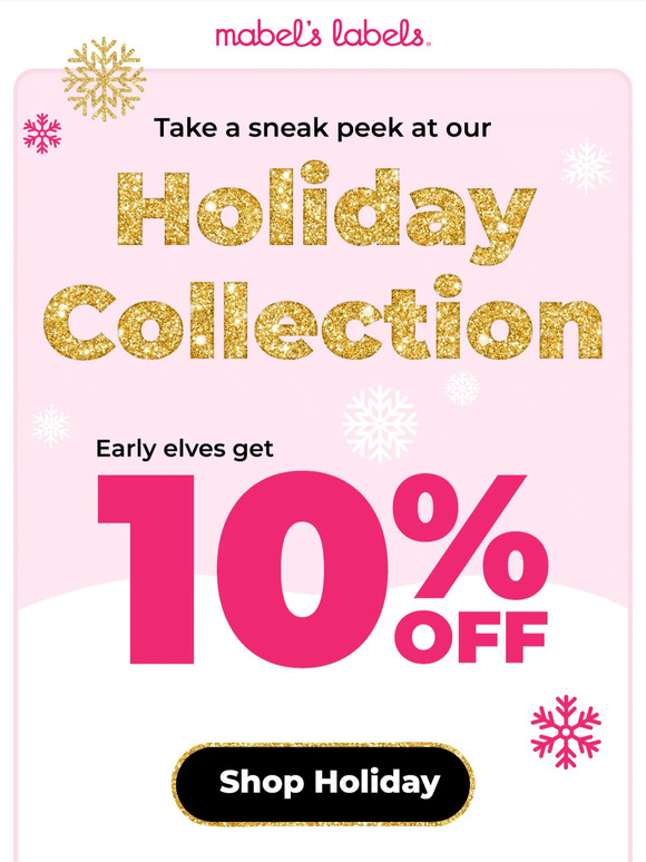 Sneak peek for Holiday Lovers! 🎁