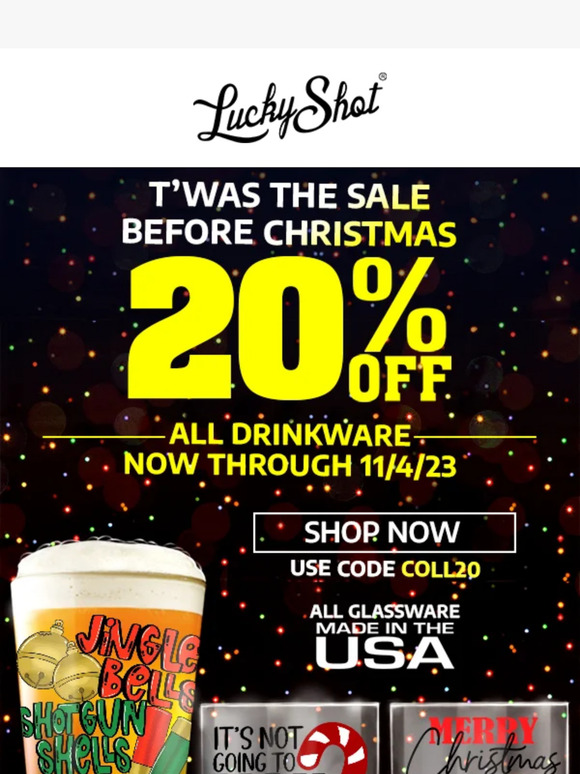 T'was the sale before Christmas