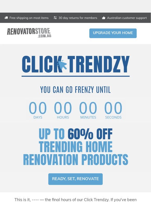 👆🏻 Click TRENDZY Ending Today!