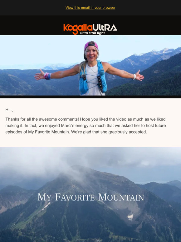 My Favorite Mountain - Giveaway Winners!