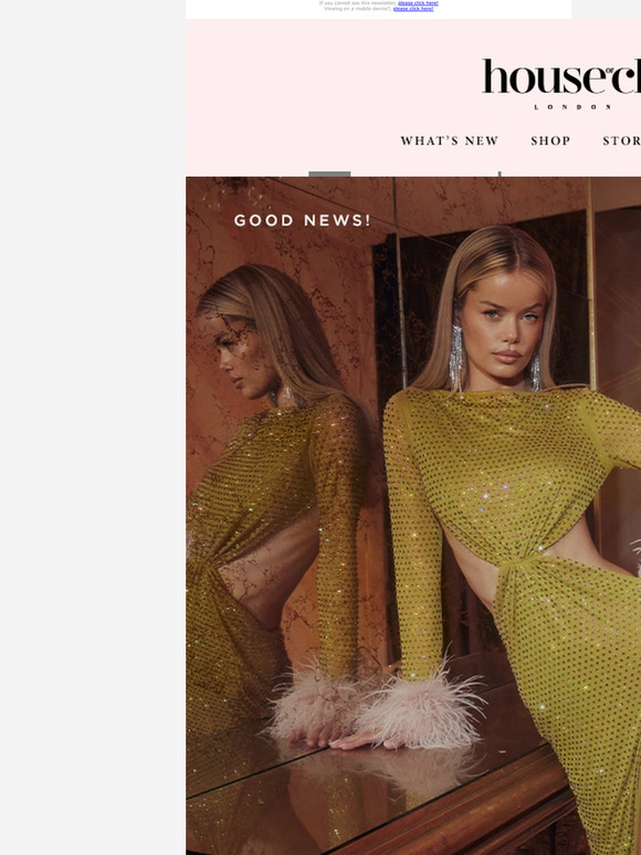 House Of CB Restock! Your favourite party pieces Milled