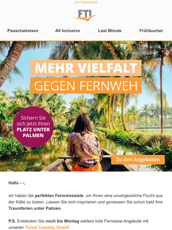 ☼ Unser Mittel gegen Fernweh - Jetzt Traumferien buchen! ☼
