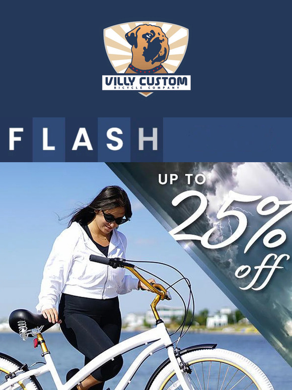 👻 Get Spooky Savings! Up to 25% off Cruiser Bikes! 👻