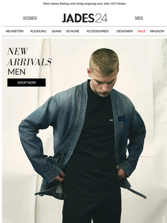 Designer Fashion DE Hi Kunde, Look what's new JADES24