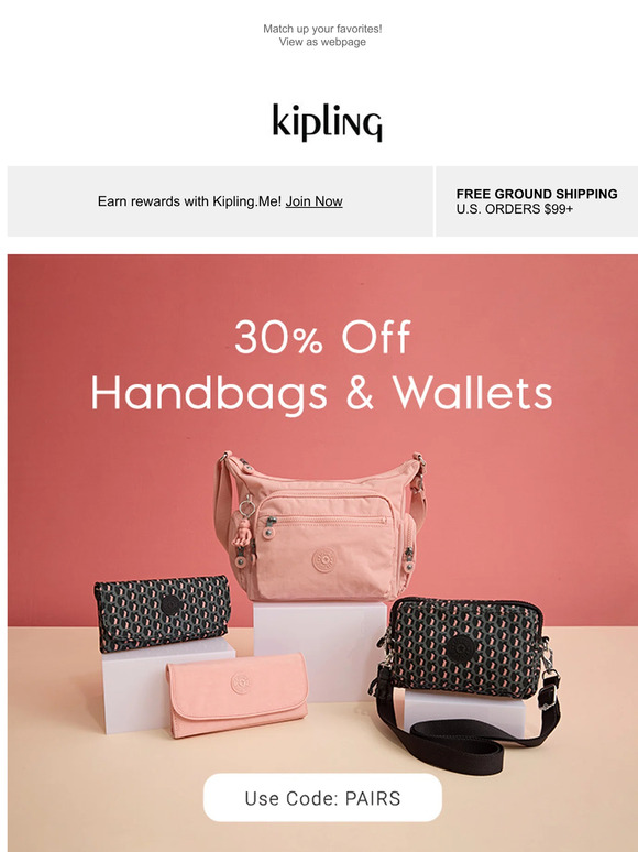 Handbags & Wallets Are 30% OFF!