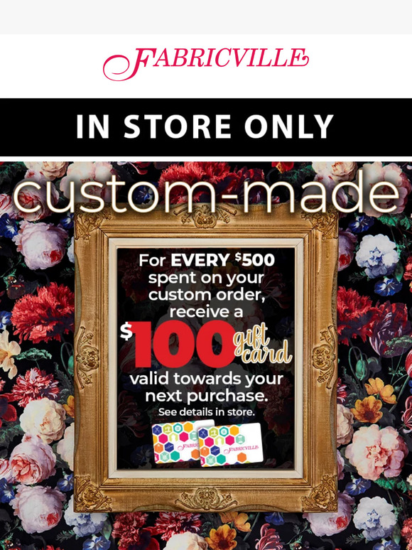 Receive a $100 giftcard . Open to learn more