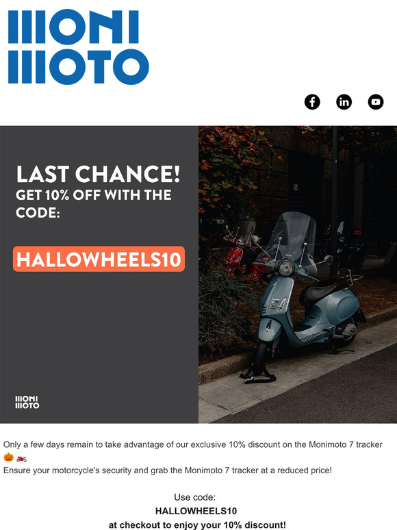 Last Chance: Get 10% Off Your Monimoto Tracker!