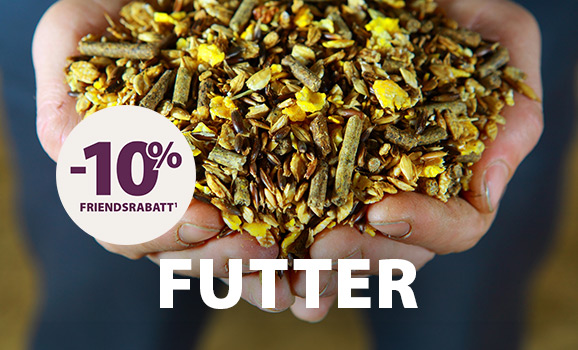 10% Rabatt auf Pferdefutter¹