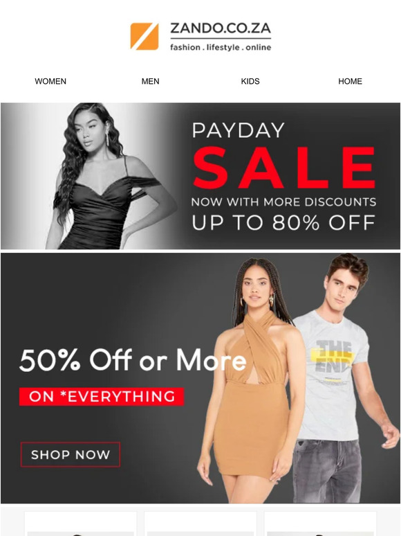 😱 50% or MORE Off!