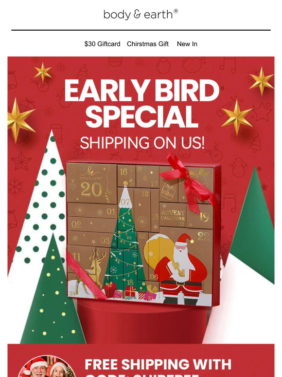 ⏳Act Now! Free Shipping on Christmas Calendars Until 10/31