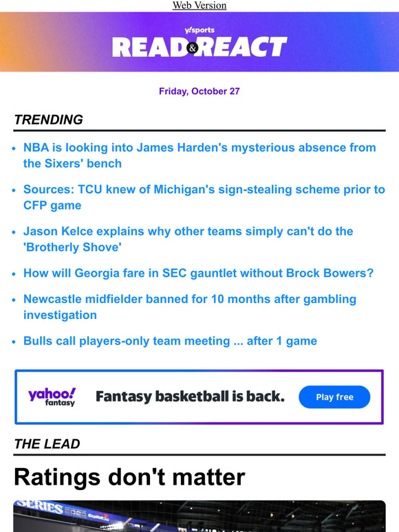 Let's talk about why TV ratings don't matter