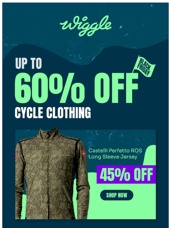 Up to 60% off cycle clothing