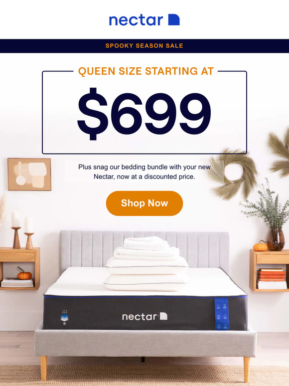 BOO-tiful deals: Queen starting at $699 🎃