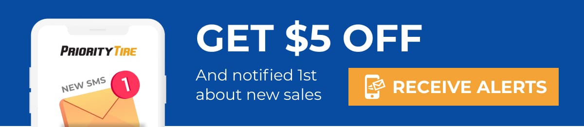 Receive SMS Sale Alerts and Save $5