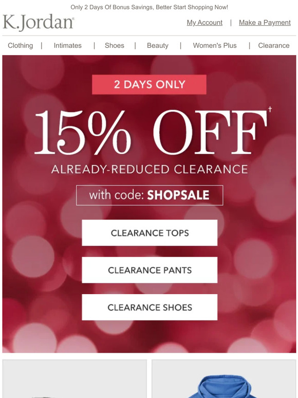 K Jordan 15 Off Markdowns? Now That's A Big Deal! Milled