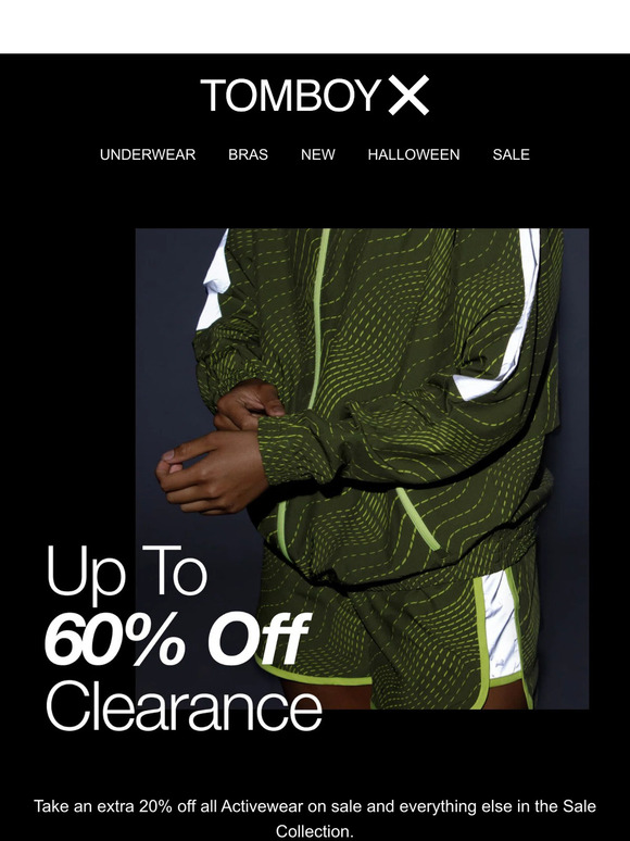 Up To 60% Off Activewear