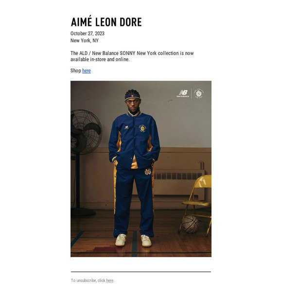 Aime Leon Dore x New Era Yankees Beret Blue Hombre - FW22 - US