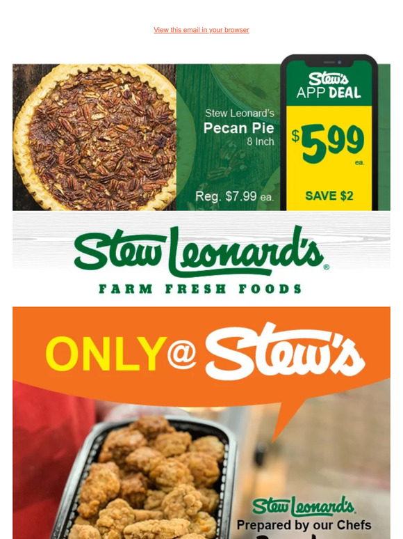 Stew Leonard's Gift Baskets: Only At Stew's: Boneless Wings Party Pack 