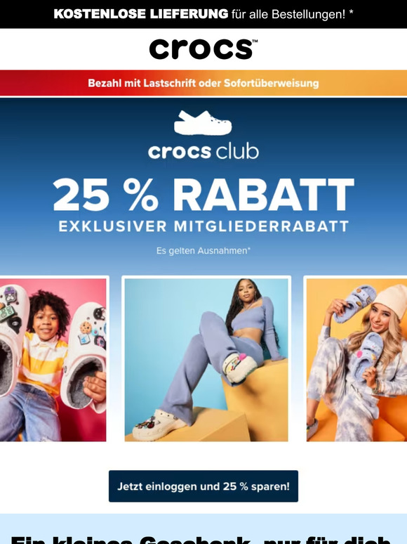 Gönn dir 25 % Rabatt!