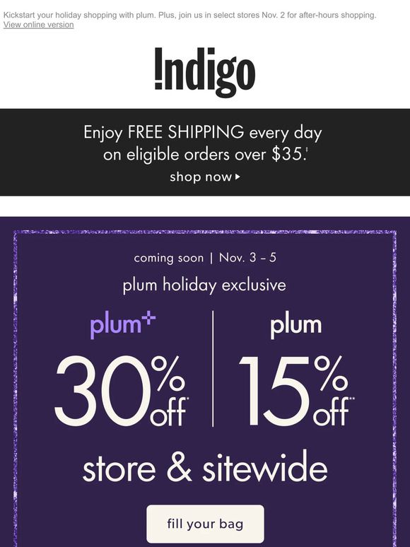 Indigo: A New Store and a New Shopping Experience - The Chirping Moms